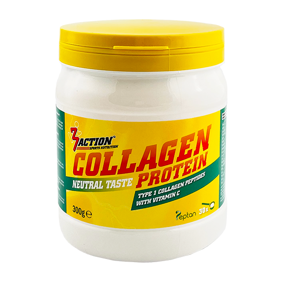 TRIPLE PERFORM - Protein Collagen Powder - 3-Month Collagen Powder -  Flavour: Grapefruit - Dietary Supplement to Support Muscle Building
