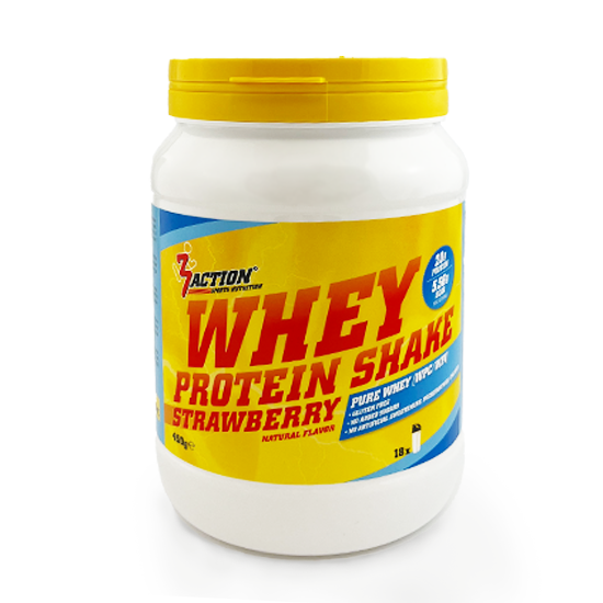 Whey Protein Shake Aardbei