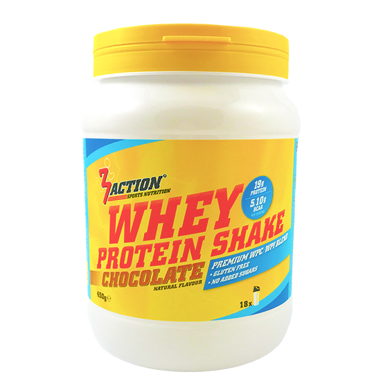 Photo - Sports whey protein shake chocolat 450 gr